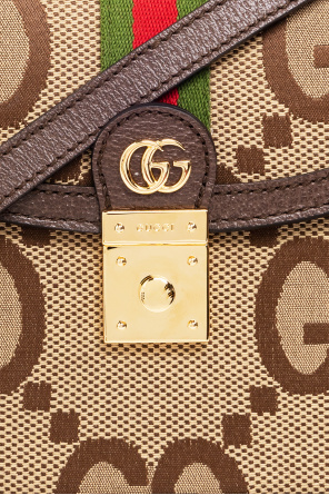 gucci White ‘Ophidia Small’ shoulder bag