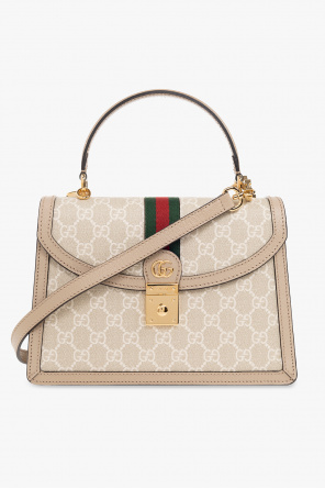black GG Marmont small top handle bag from Gucci