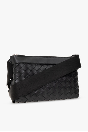 bottega contrast-panel Veneta ‘Classic Duo’ shoulder bag