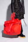 Bottega Veneta RED Rubber-finished tote bag
