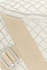Bottega Veneta beige Laser-cut belt bag