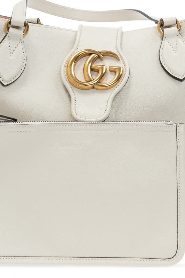 Gucci GUCCI Kelly type 2WAY shoulder bag beige P13664 – NUIR VINTAGE