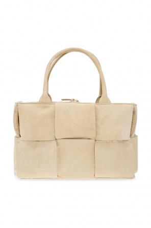 bottega white Veneta ‘Arco Small’ shopper bag