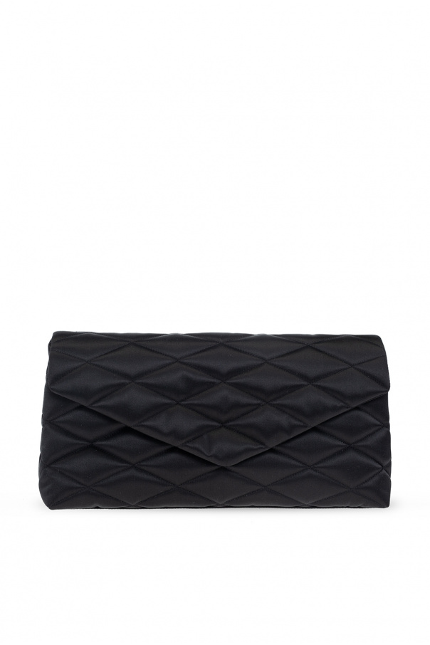 Saint Laurent ‘Sade Puffer’ quilted clutch