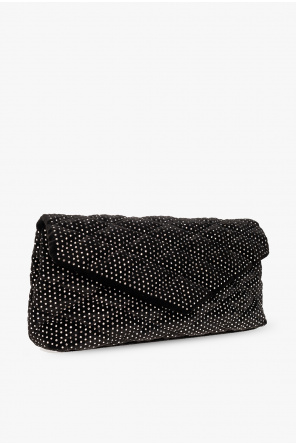 Saint Laurent ‘Sade Large’ velour handbag