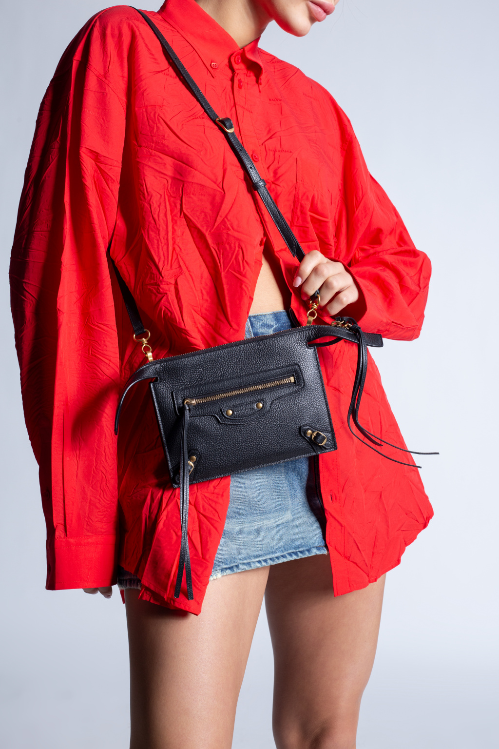 Women's Bags, IetpShops, Alexander McQueen logo-print clutch bag