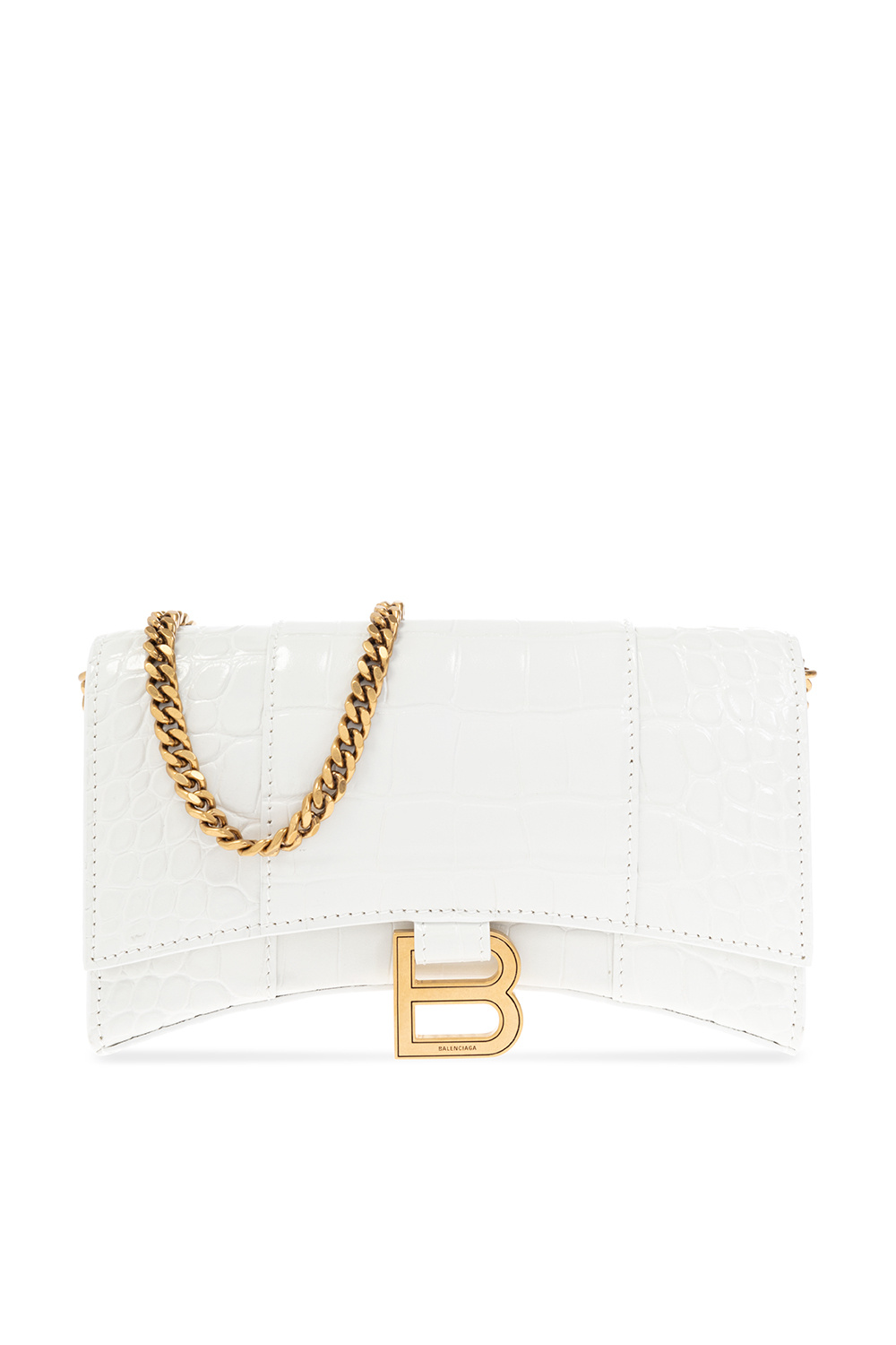 Balenciaga ‘Hourglass’ wallet with chain