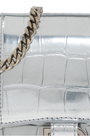 Balenciaga ‘Hourglass’ wallet with chain