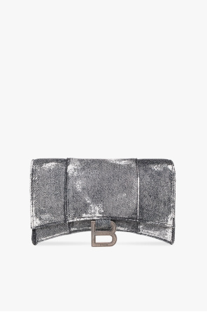 ‘hourglass’ wallet on chain od Balenciaga