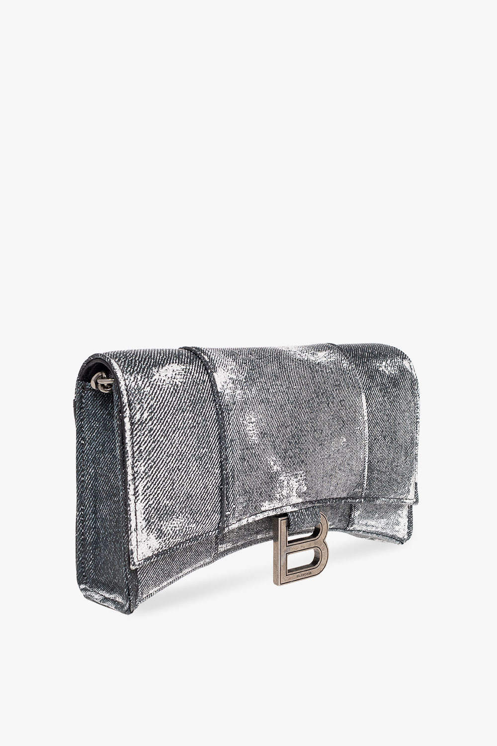 Balenciaga ‘Hourglass’ wallet on chain