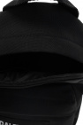 Balenciaga ellesse large reflective logo cross body bag in black