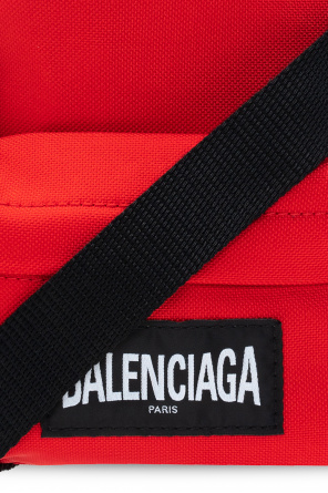 Balenciaga Diesel logo patch shell belt bag