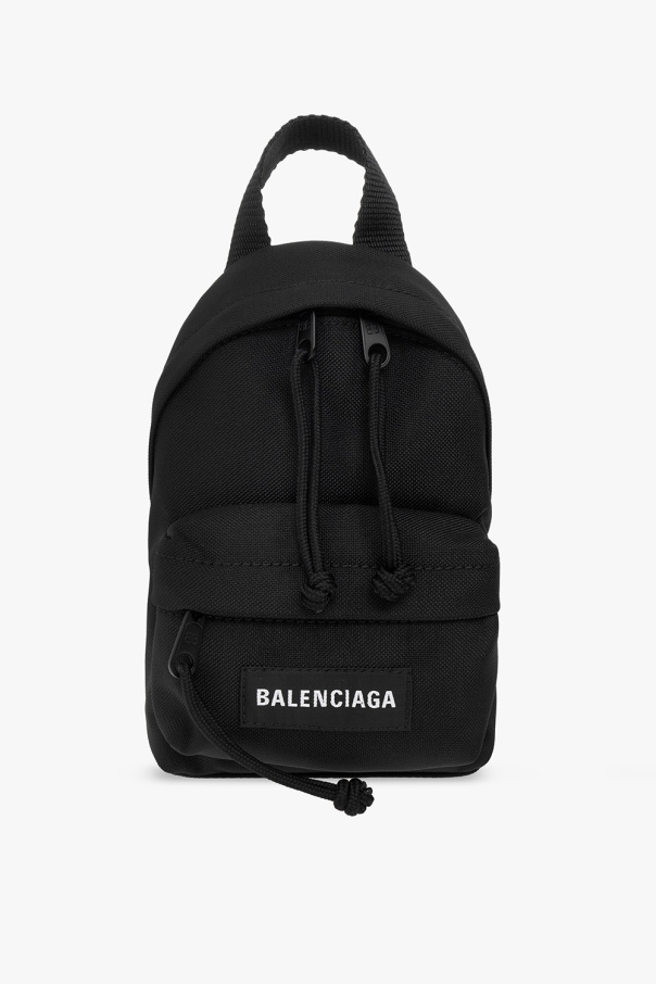 Balenciaga logo Backpack with logo
