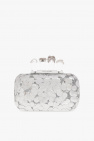 Alexander McQueen SILVER ‘Skull Four-Ring’ clutch