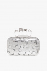 Alexander McQueen SILVER ‘Skull Four-Ring’ clutch