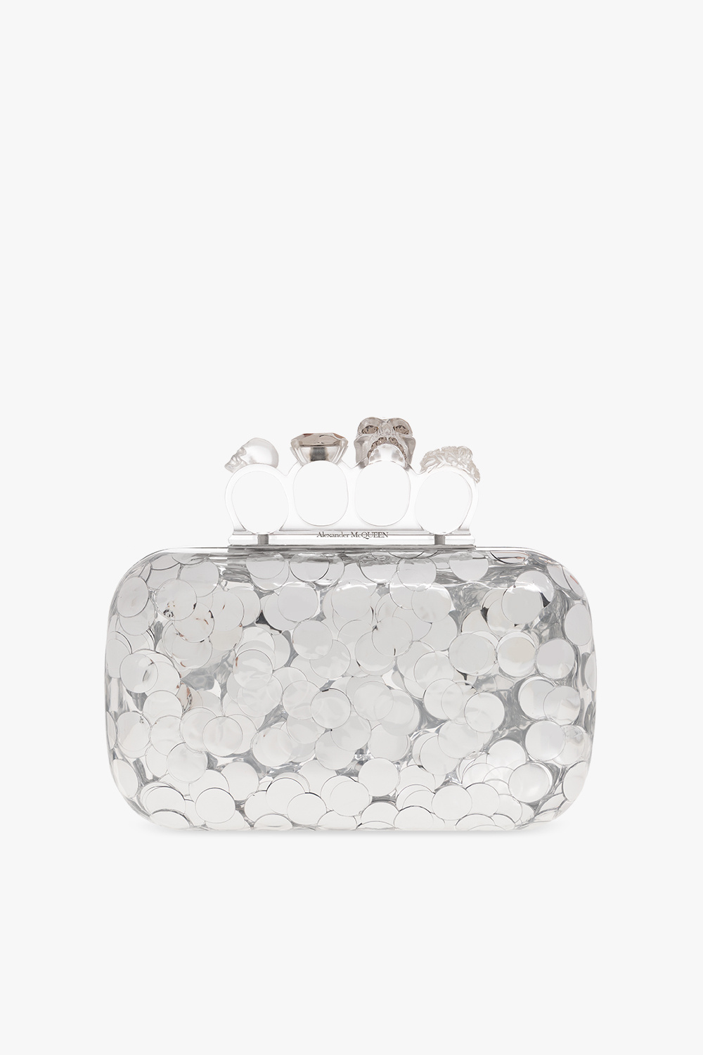 Alexander McQueen ‘Skull Four-Ring’ clutch