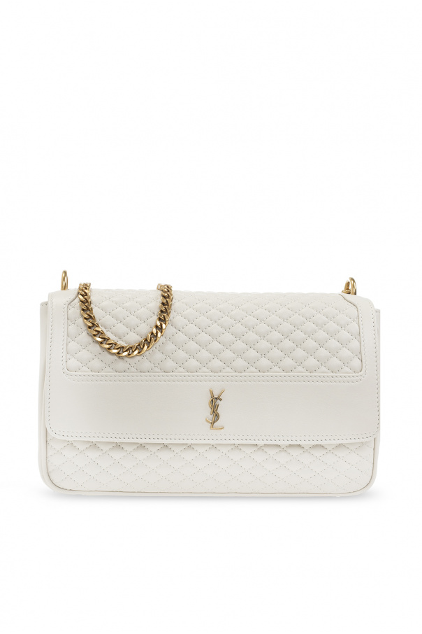 Saint Laurent Baby Victoire Quilted Clutch Bag - Farfetch