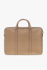 Gucci beige Leather briefcase