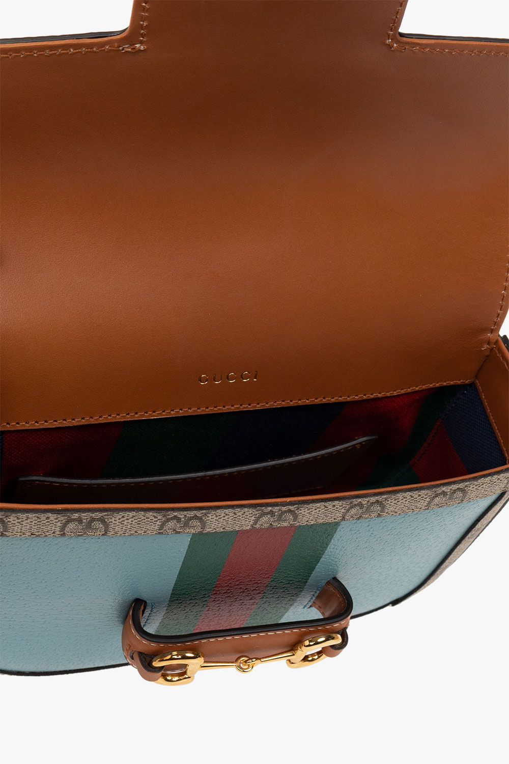 Brown '1955 Horsebit Mini' shoulder bag Gucci - Vitkac TW