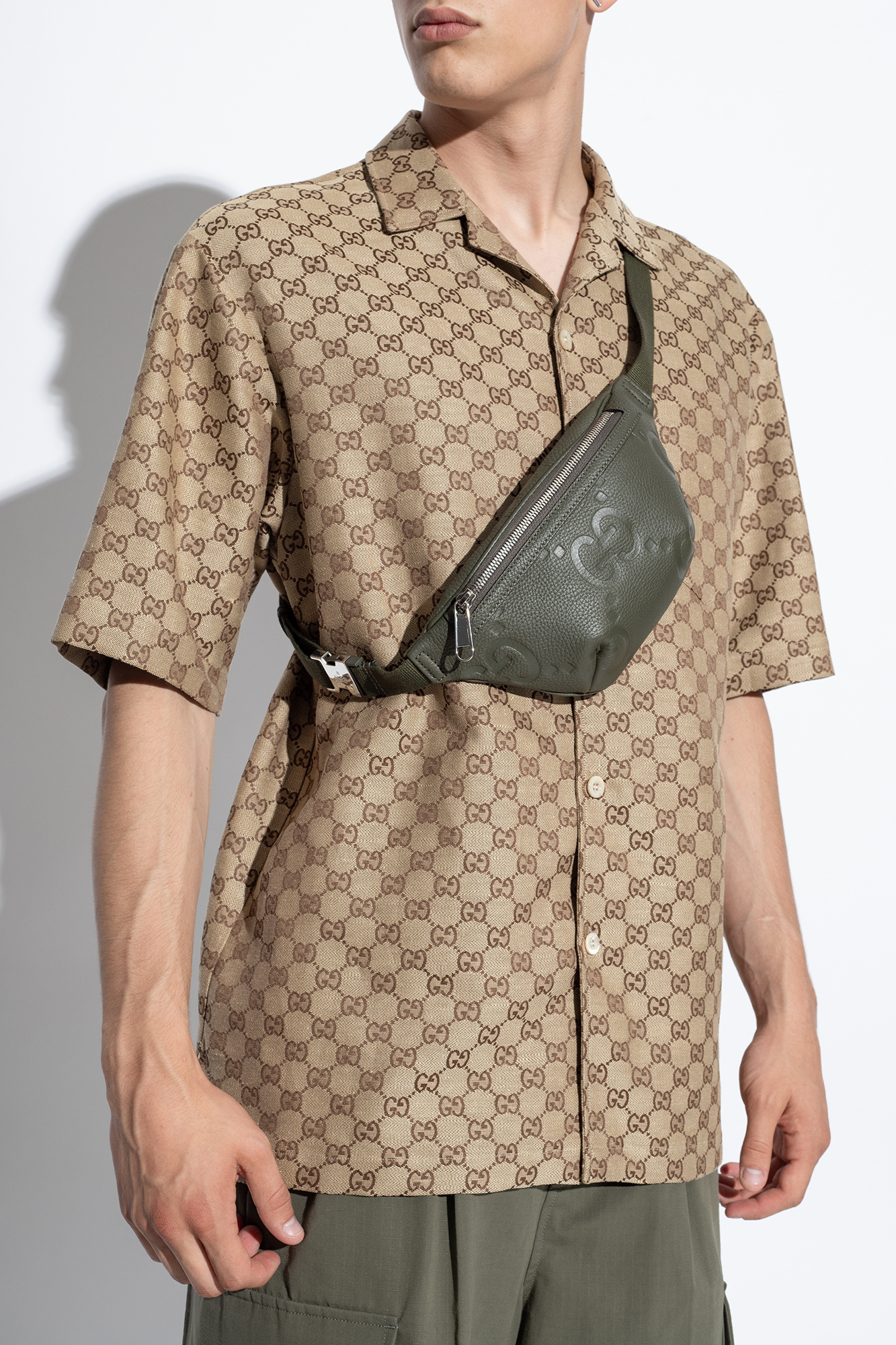 Gucci Leather belt bag, Men's Bags