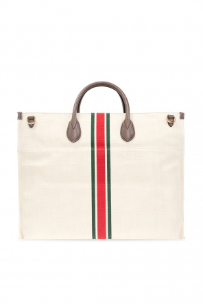 Gucci Small Linen shopper bag