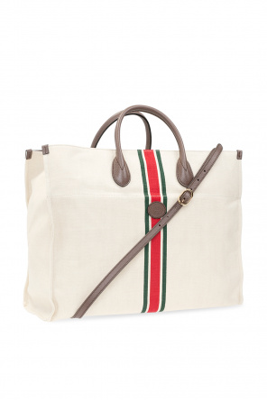 Gucci Linen shopper bag