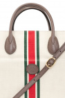 gucci Supreme Linen shopper bag