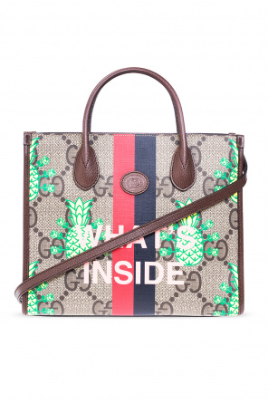 The ‘gucci pineapple’ collection shopper bag od Gucci