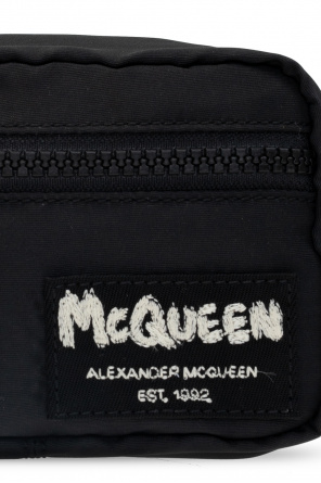 Alexander McQueen Alexander McQueen logo-stripe swim shorts