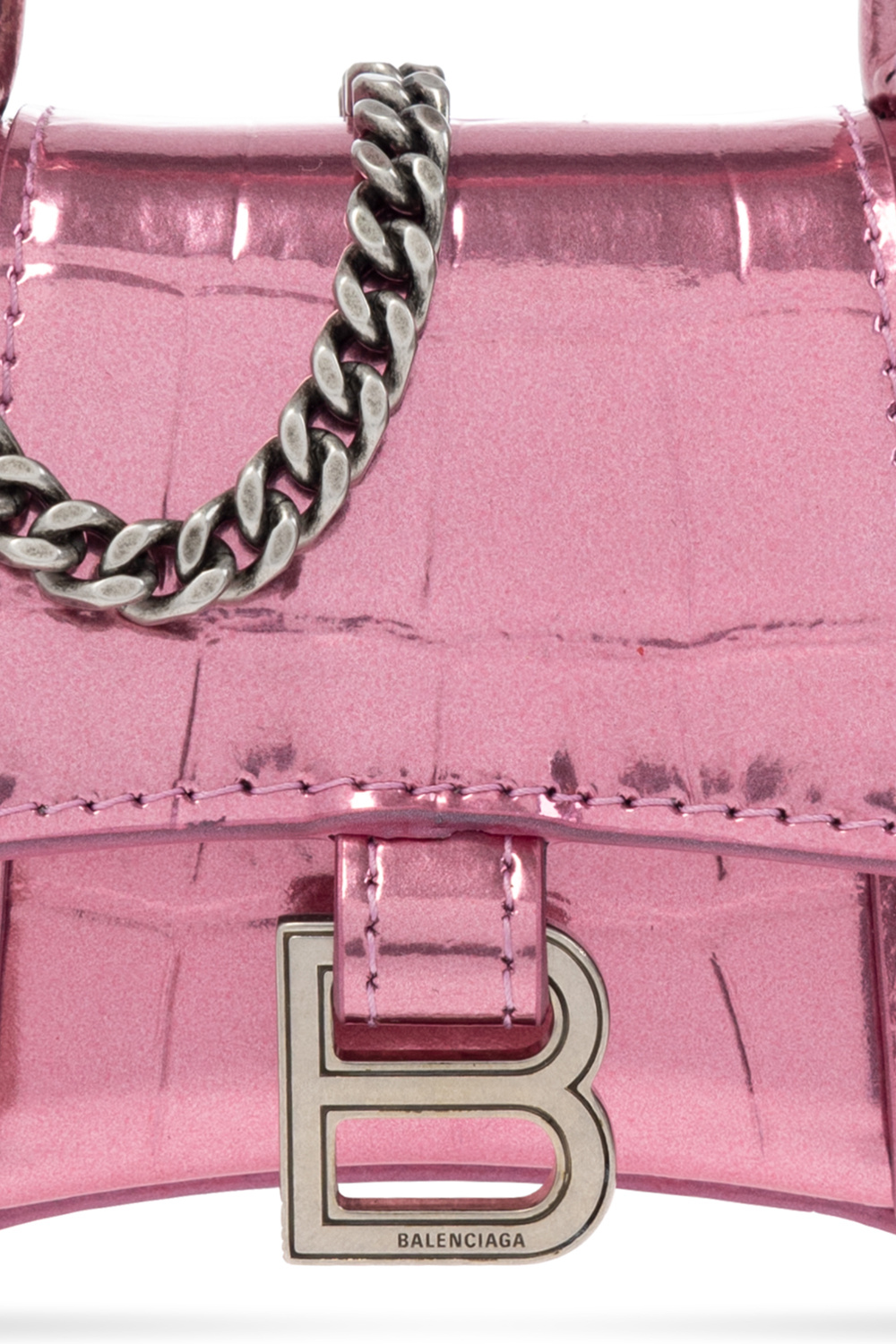 Balenciaga Pink XXS Hourglass Bag for Women