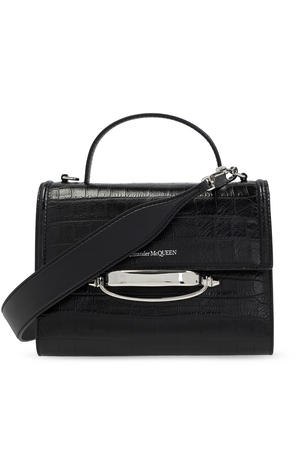 Alexander McQueen ‘The Story’ bag with logo