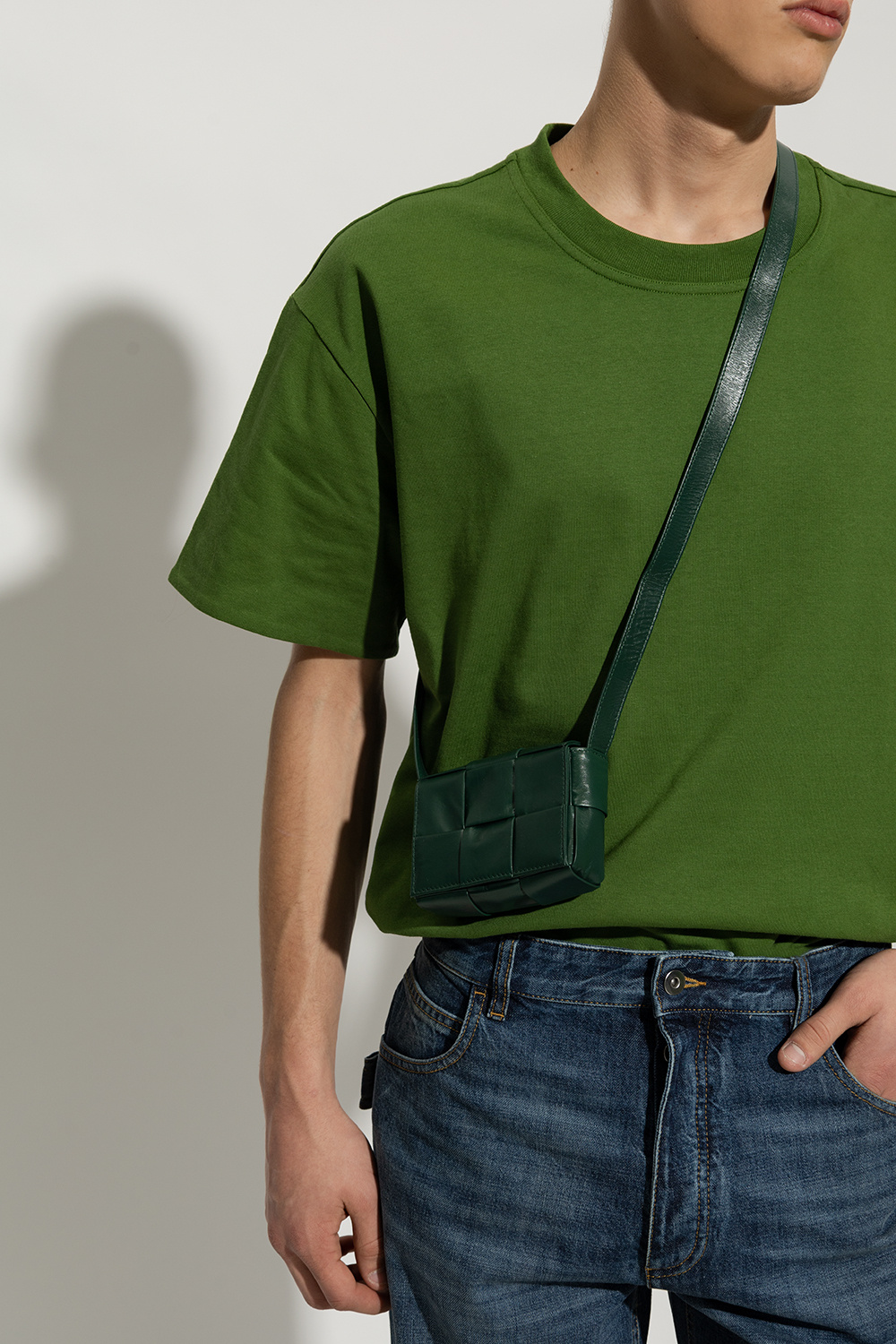 Bottega Veneta ’ Candy Cassette’ Shoulder Bag Men's Green | Vitkac