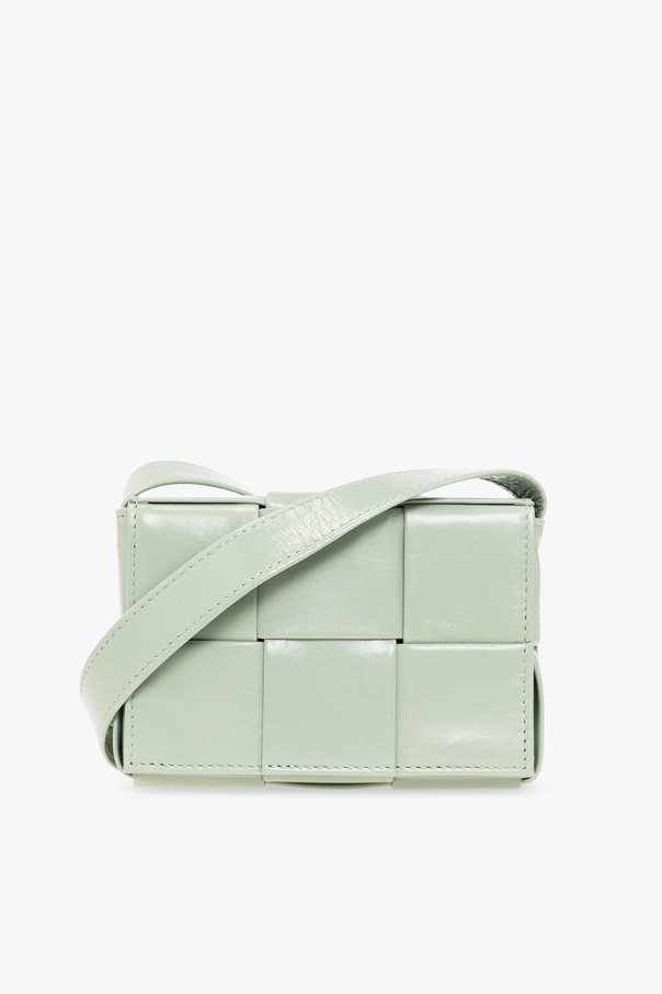 Bottega textured-finish Veneta ‘Casette Mini’ shoulder bag