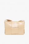 Bottega Veneta beige ‘Candy Cassette Mini’ shoulder bag
