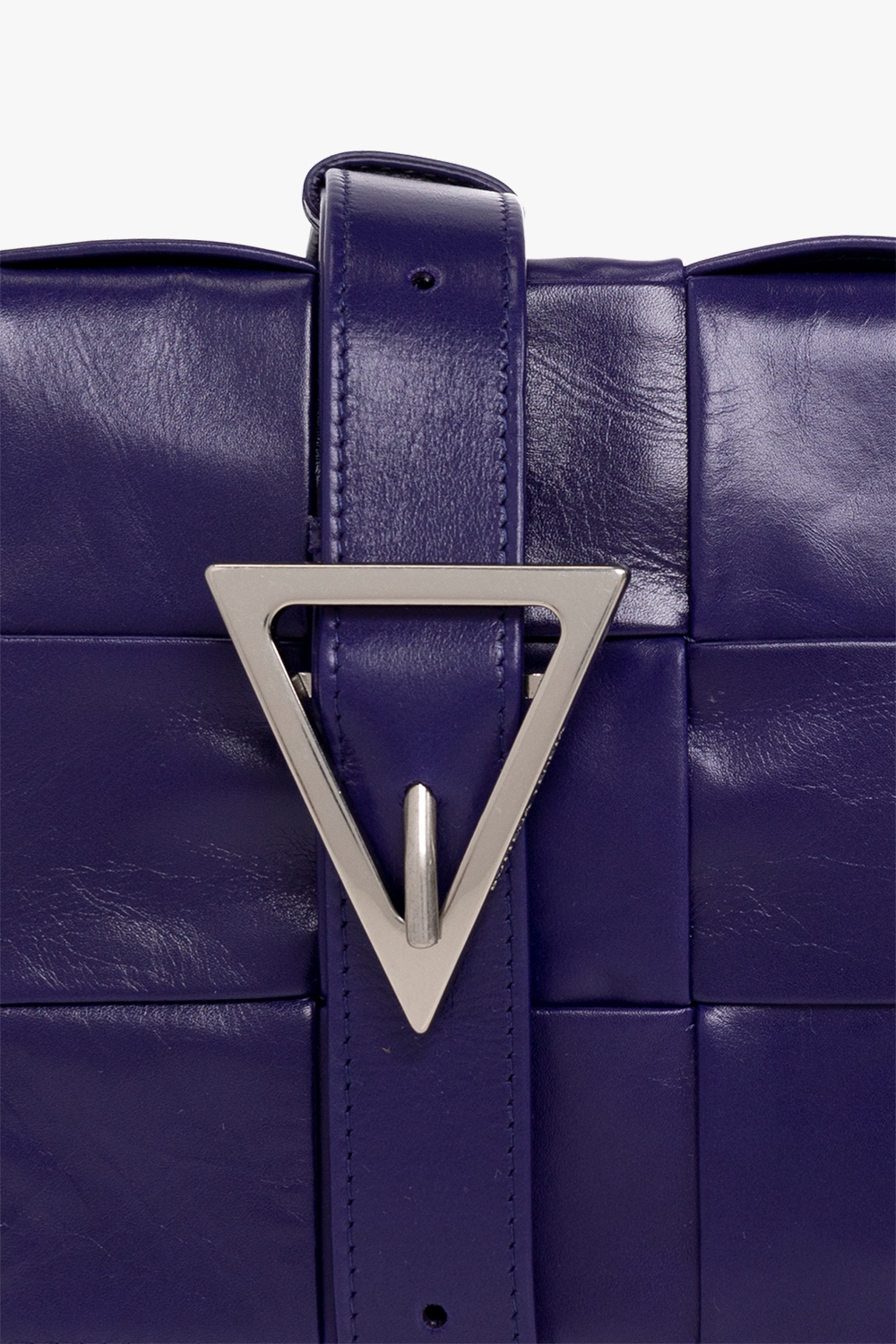 bottega Black Veneta ‘Cassette Small’ shoulder bag