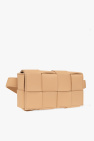 Bottega Veneta beige ‘Cassette Mini’ belt bag