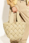 Bottega Veneta GREEN ‘Cassette Small’ shopper bag