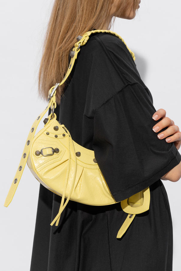 Balenciaga ‘Le Cagole XS’ shoulder logo-print bag