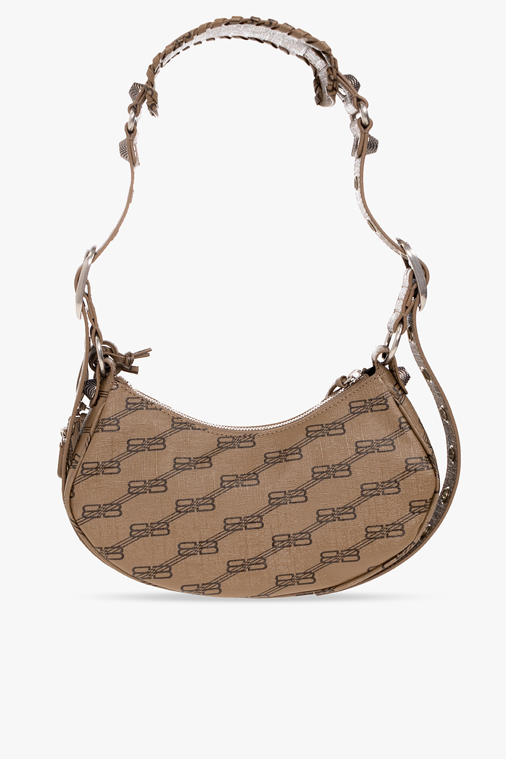 Balenciaga ‘Le Cagole XS’ shoulder her bag