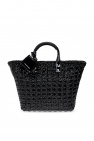 Chanel Pre-Owned diamond quilted velvet tote