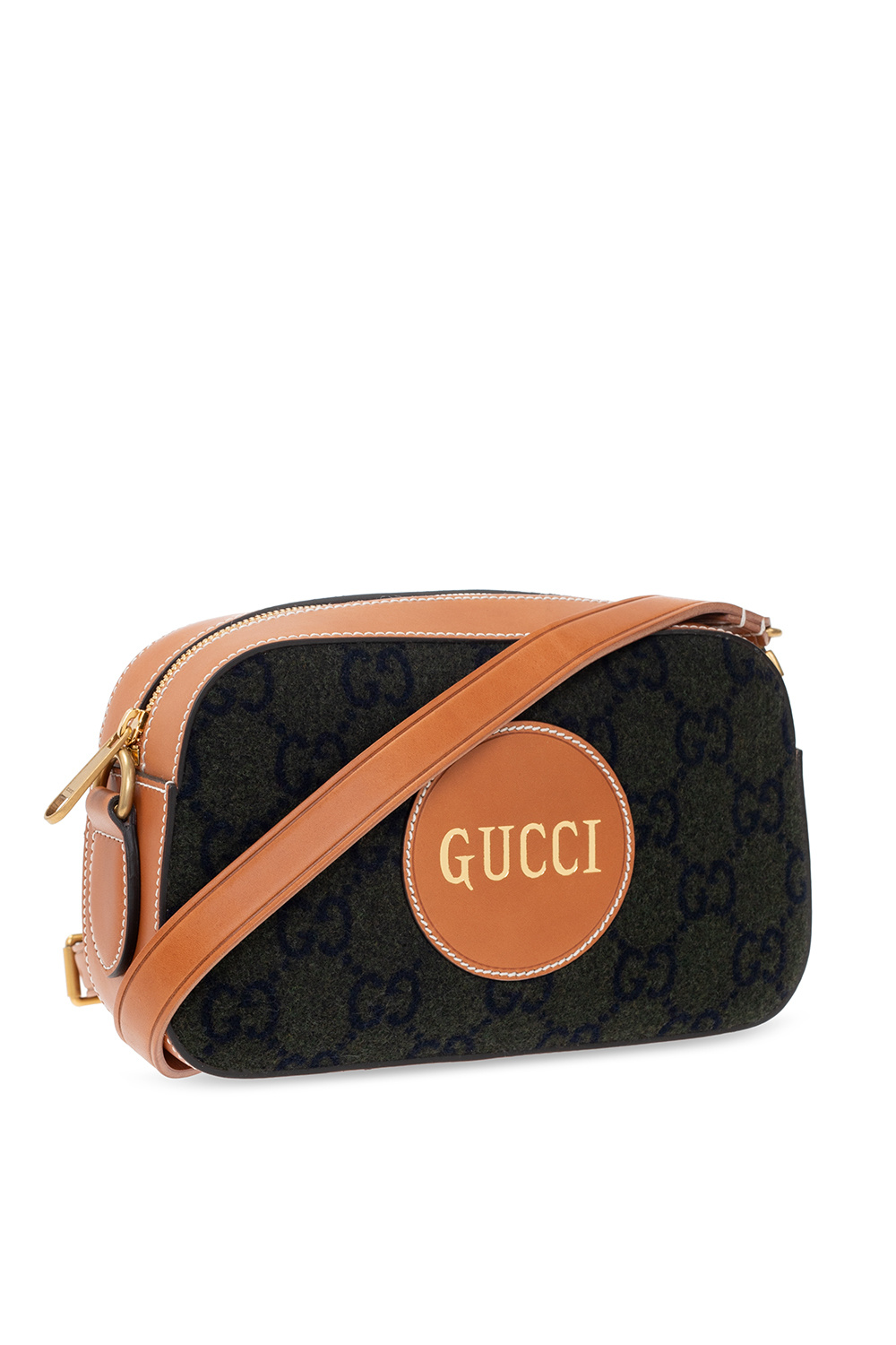 Gucci Pre-Loved Gucci Leather Crossbody Bag