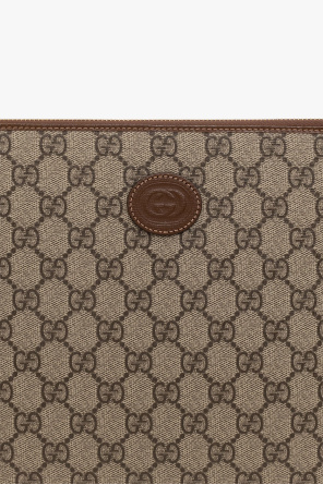 Gucci logo-patch Handbag with logo