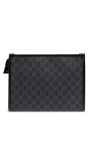 Gucci BLACK Cosmetic bag made of GG Canvas