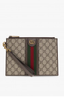 Gucci BROWN Handbag with logo patch