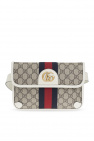 Gucci beige ‘Ophidia’ belt bag