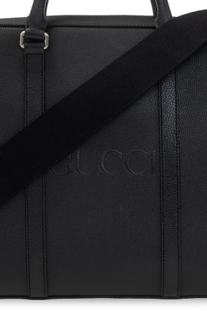 Gucci Leather briefcase