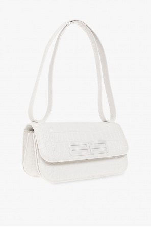 White 'Baguette Chain Midi' shoulder bag Fendi - Vitkac HK