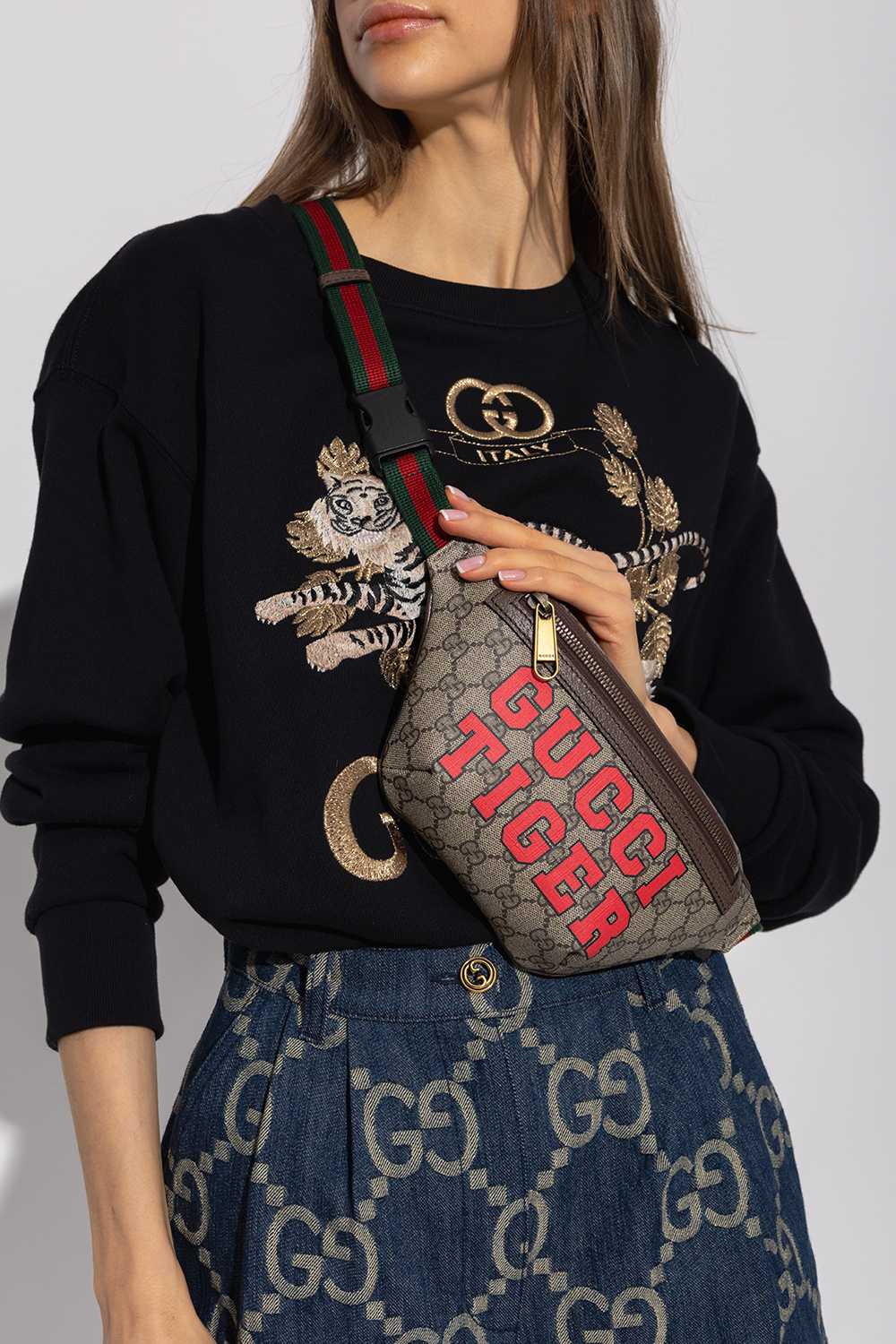 Gucci Belt bag from the ‘Gucci Tiger’ collection | Women's Bags | Vitkac