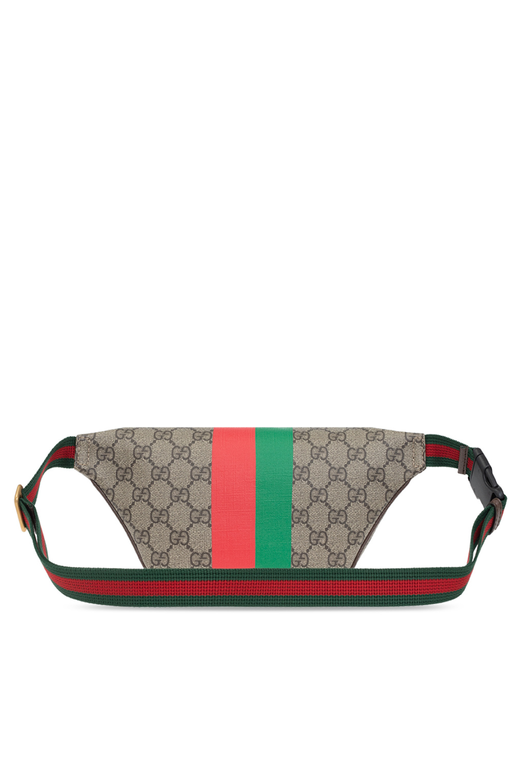 Dolce & Gabbana Belt Bag With Leopard Print In Green