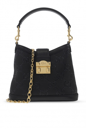 Gucci monogram leather purse